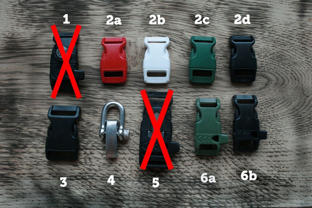 Bransoletka PARACORD COBRA survival