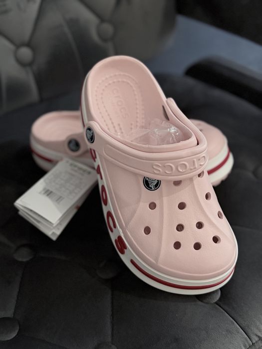 Нові рожеві Crocs M5 W7 37-38 розмір