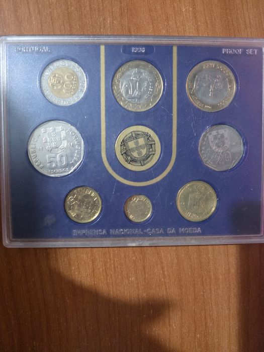 Série anual de moedas correntes de Portugal de 1993