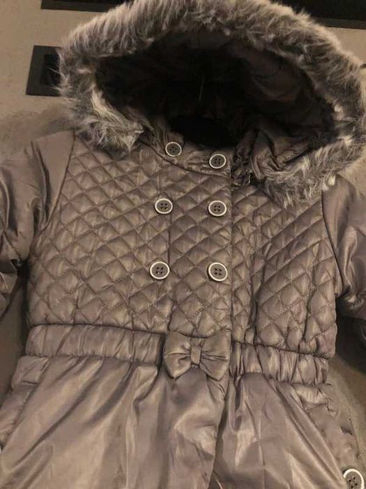 Coccodrillo długa kurtka zimowa Parka pikowany płaszcz Płaszczyk 116