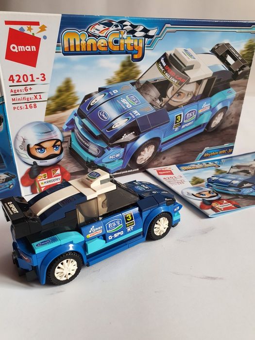 Конструктор Qman 4201-3 Mine City lego новий 168 деталей лего lego
