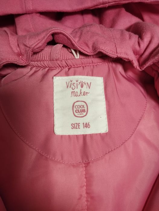 Kurtka na wiosnę dla dziewczynki 146