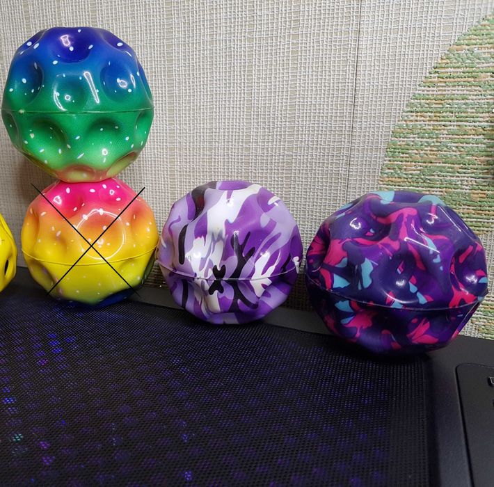 Moon ball, мунбол, мяч гравити бол антигравитационный попрыгунчик 7 см