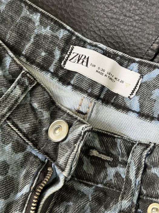 Джинси леопардові Zara