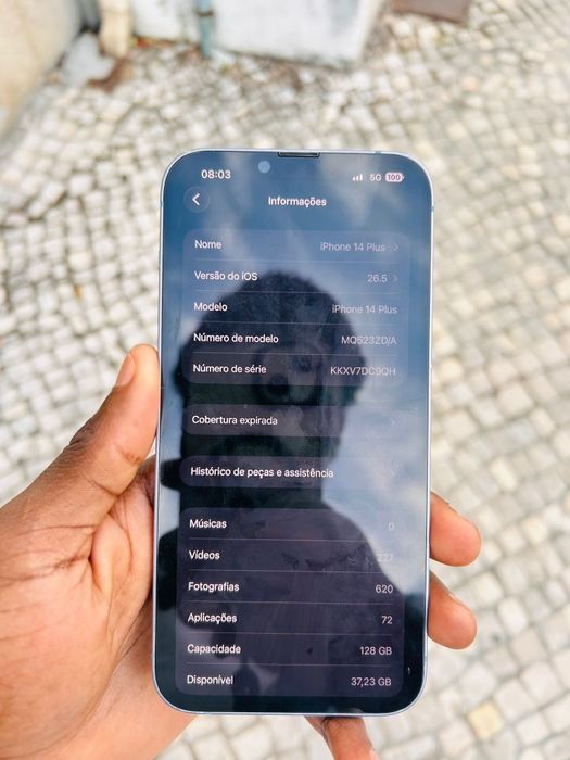 iPhone 14 plus Com sinais de uso