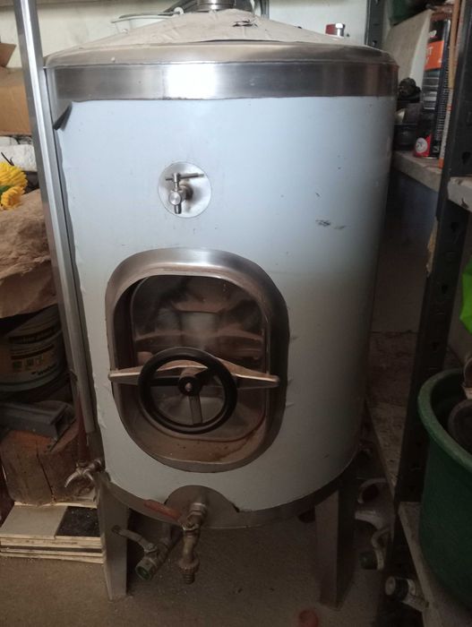 Cuba inox para vinho