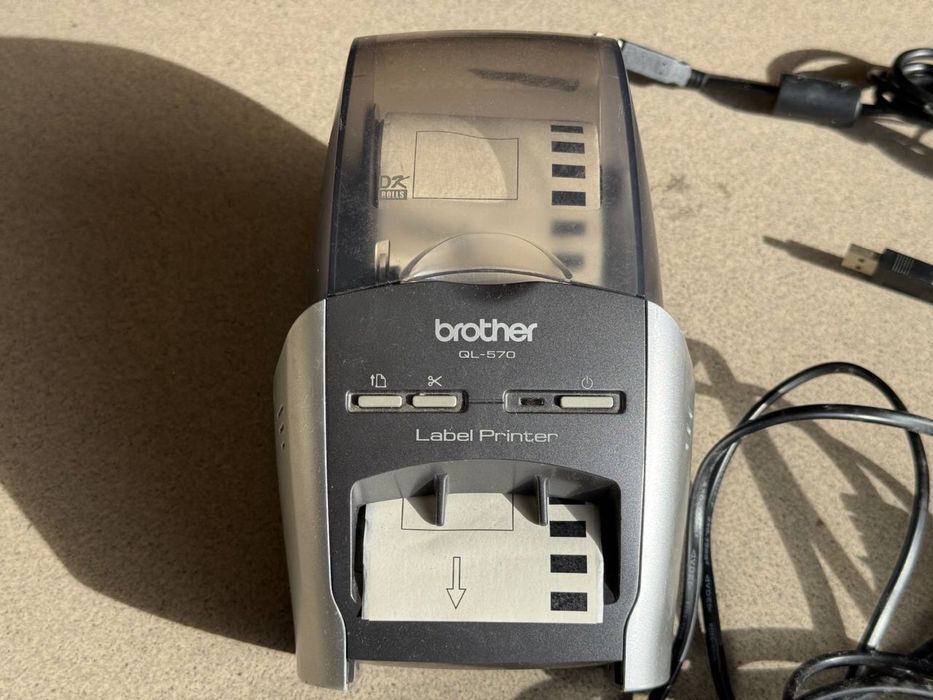 Принтер етикеток, наклейок Brother QL-570 в ідеальному стані
