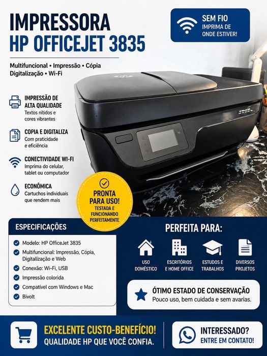 HP Impressora e scanner