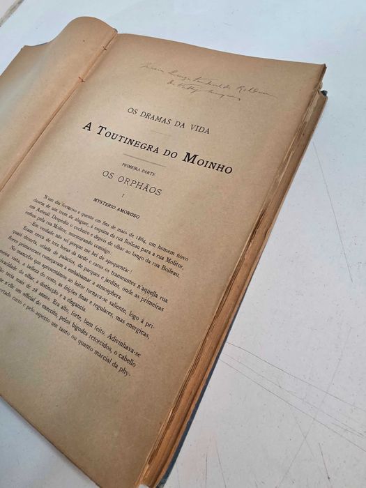 Livro - A Toufinegra do Moinho - E. Richebourg 2 volumes - PARP