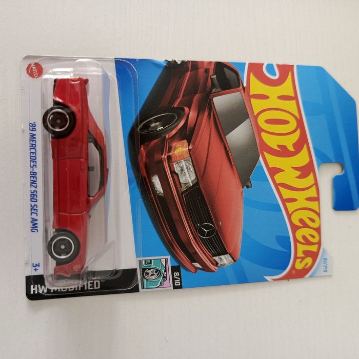 Hot wheels 89 Mercedes Benz 560 Sec Amg