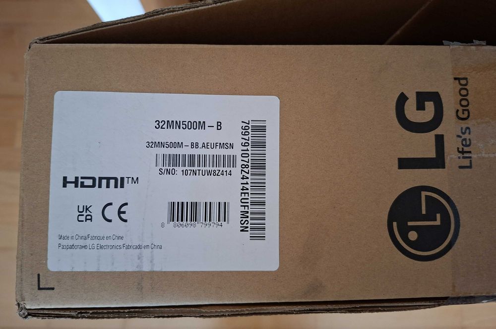 Monitor LG 32'' - Full HD - IPS com pouco uso Entregue na caixa