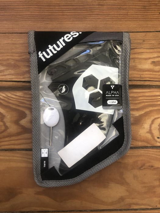 Quilhas de surf Futures AMT Twin Fins + 1 Alpha Series