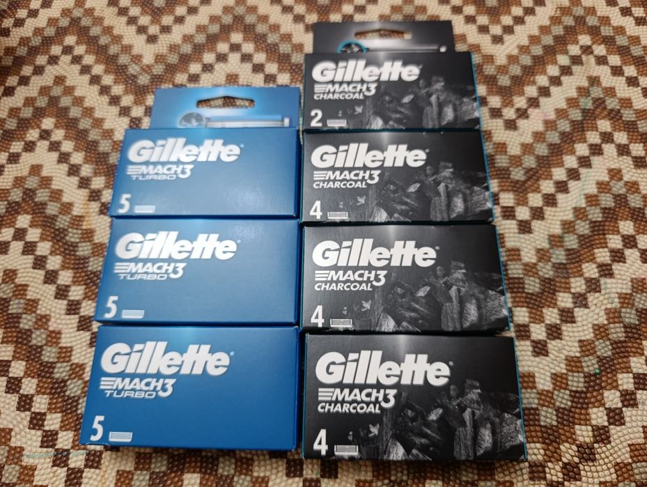 Картриджі, касети  для гоління Gillette mach3