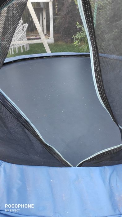 Trampolina duza stan dobry