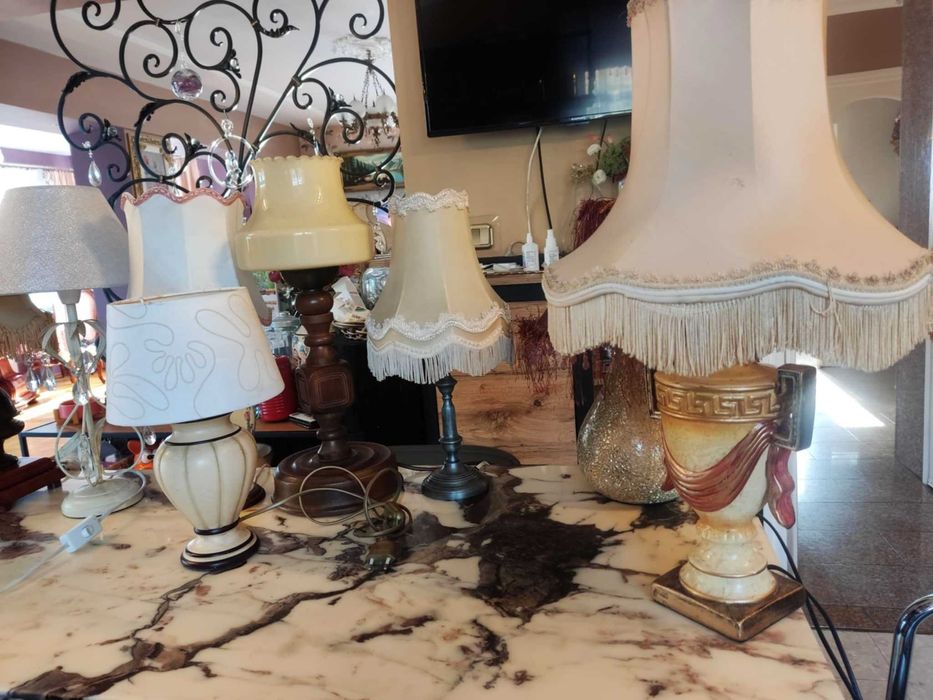 kolekcjonerska stara lampka / lampa śliczności za grosze