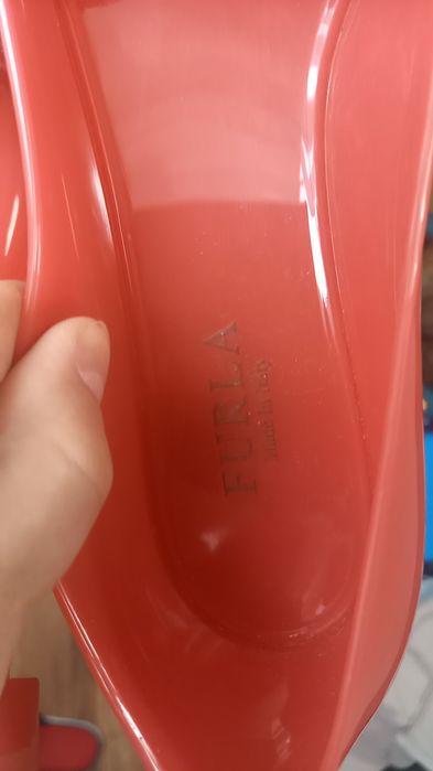 Buty baleriny silikonowe z kokardą Furla roz.40