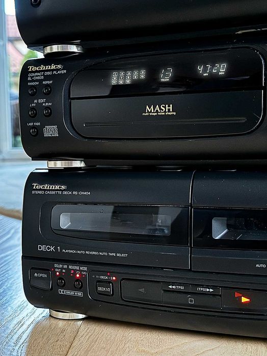 Wieża Technics Se-CH404 stan bdb WSZYSTKO SPRAWNE