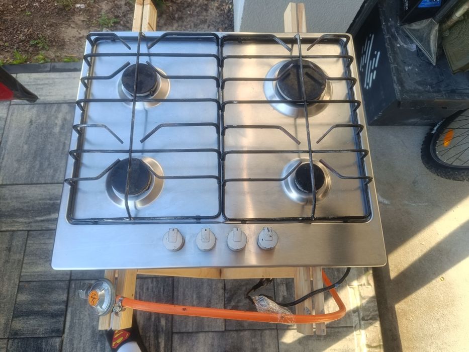 Płyta gazowa Electrolux 4 palniki wąż reduktor
