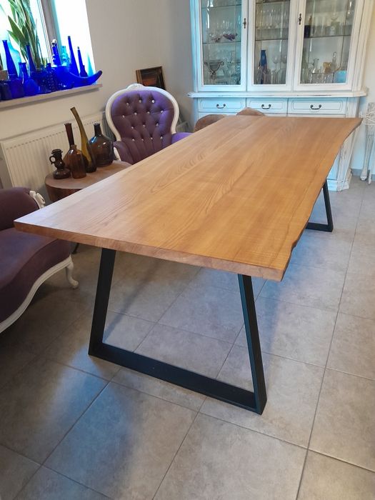 Stół jesionowy lity