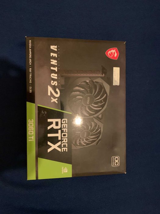 MSI Ventus 2x Nvidia Geforce RTX 3060 TI [Avariada]