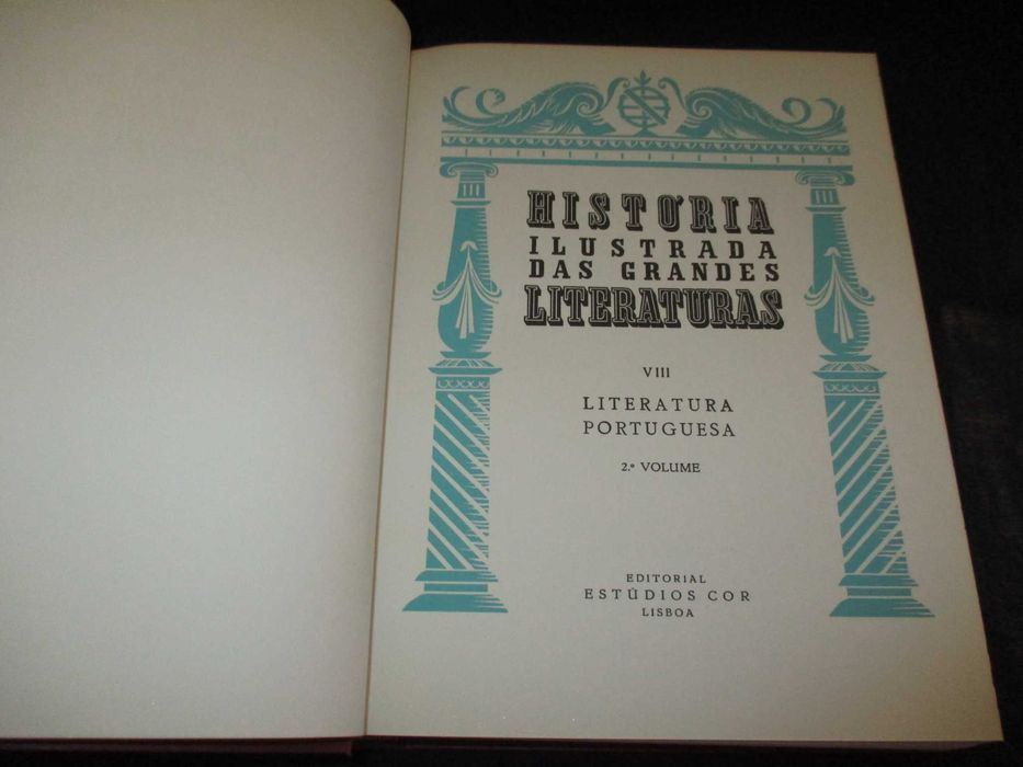 Livros História Ilustrada das Grandes Literaturas Estúdios Cor