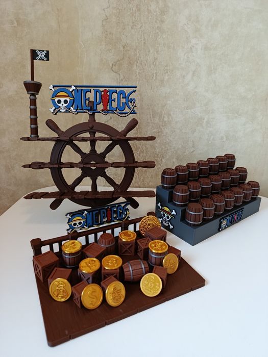 Піратський док One Piece‼️Стенд під фігурки Kinder Ван Піс Кіндер