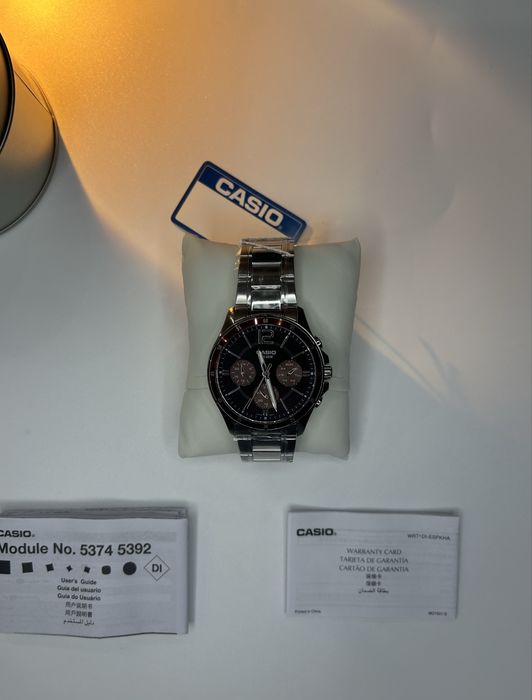 Годинник чоловічий Casio MTP-1374D-5A (оригінал)