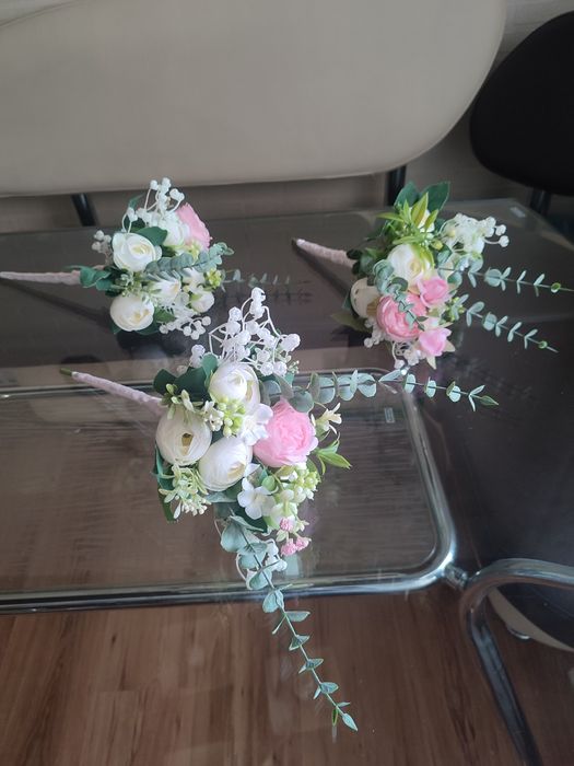 Декорування весілля, букет нареченої, композиція на стіл наречених