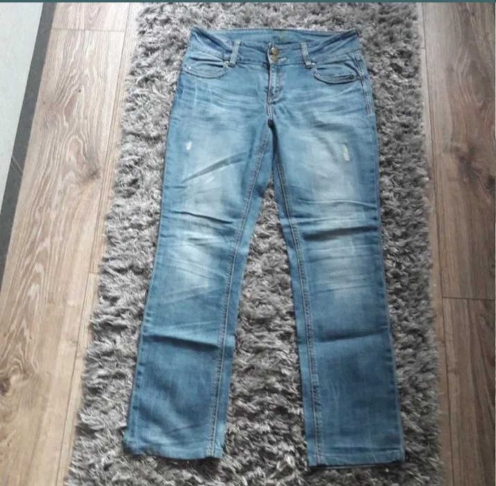 Spodnie damskie dżinsowe rozm. 38/40