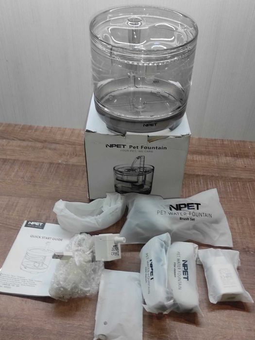 Поїлка для  котів, собак та дом тварин NPET WF050TP 1,5 л