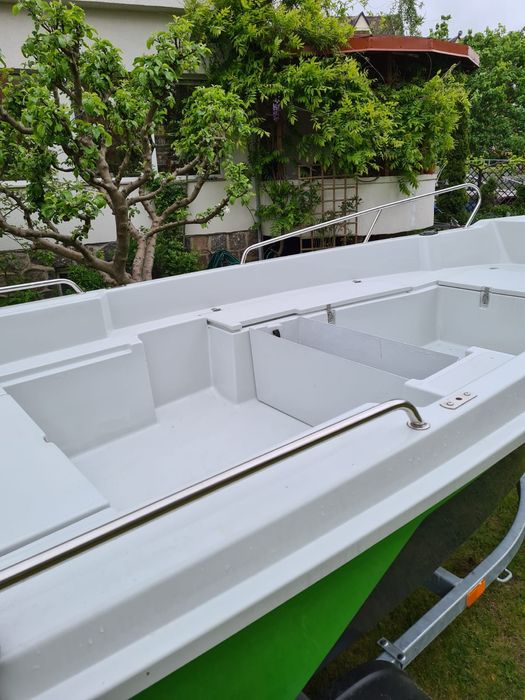 Łódź wędkarska Necko 390 PRS wraz z silnikiem zaburtowym Mercury F15