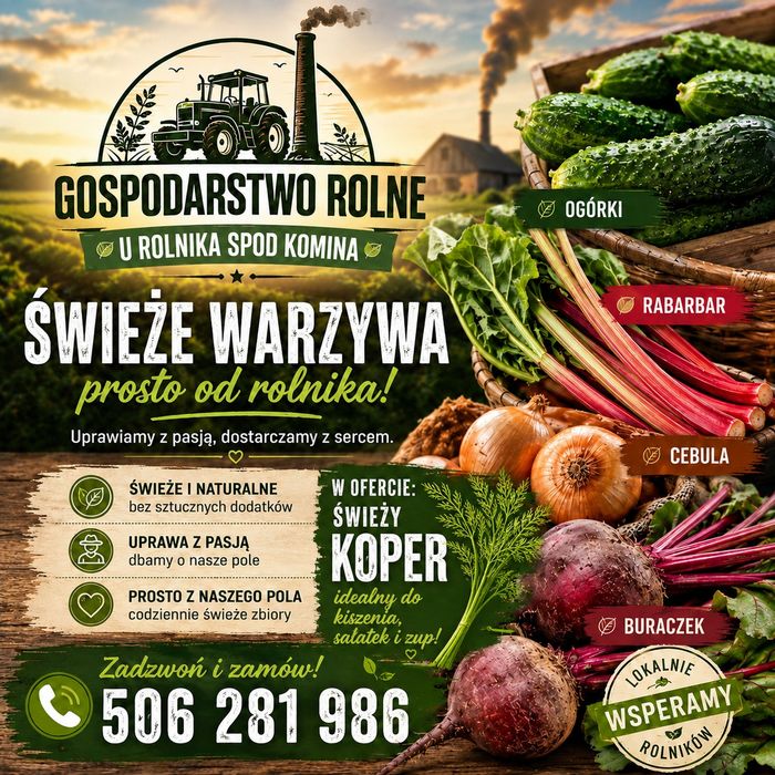 Sprzedam warzywa z własnego gospodarstwa  buraczki  cebula