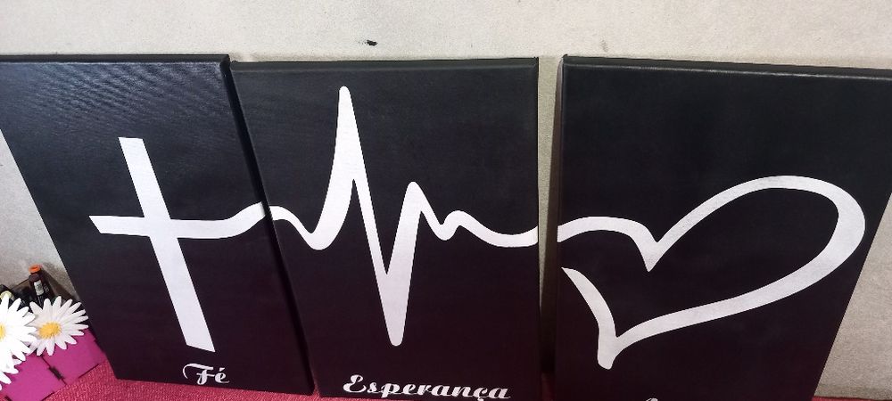 Conjunto 3 quadros