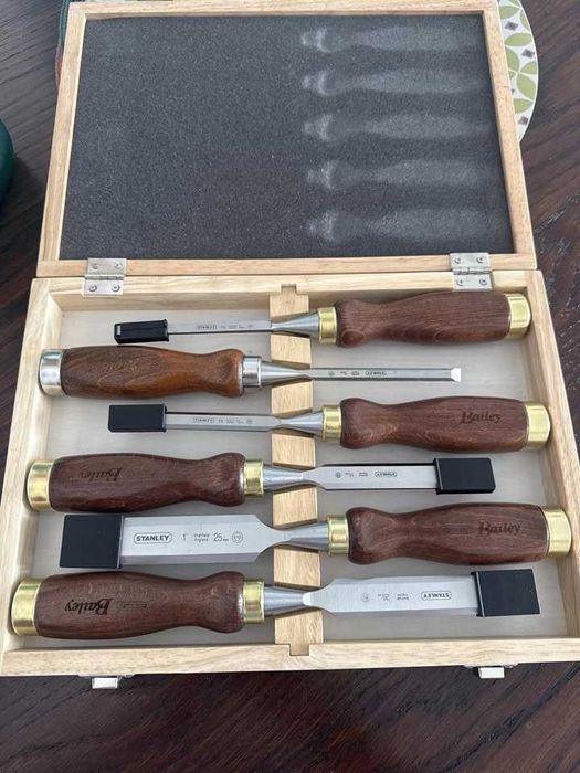 Kit Formões Stanley Bailey em Madeira  - Novos