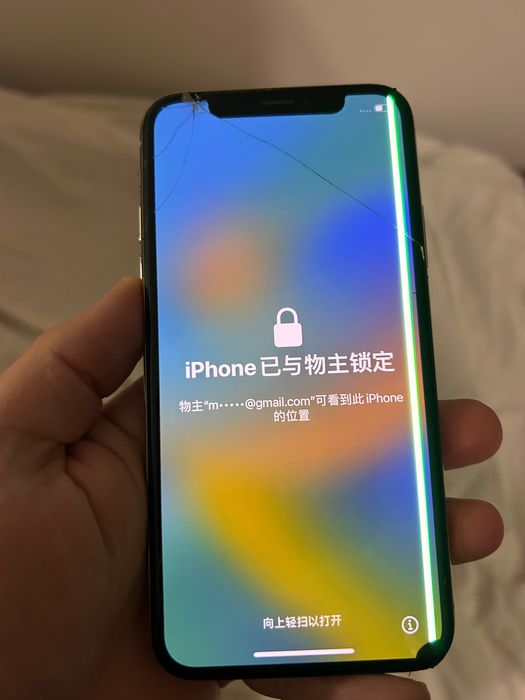 iPhone X 78% baterii na części