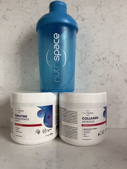 Kreatyna + Collagen NUTRISPACE + bidon
