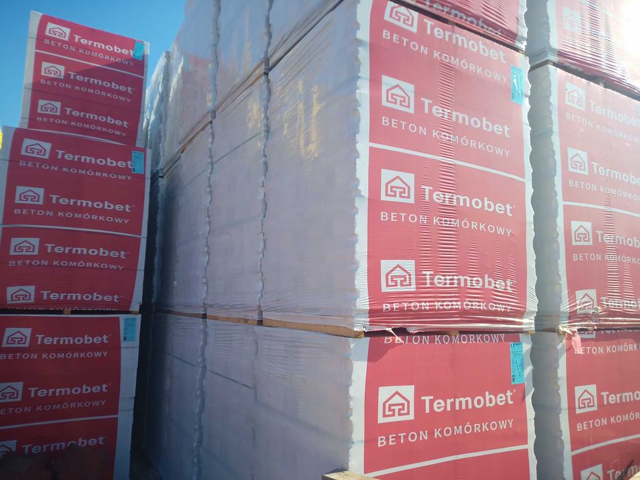 Pustak bloczek gazobeton suporex suporeks Termobet 24 cm kl.500 24x24