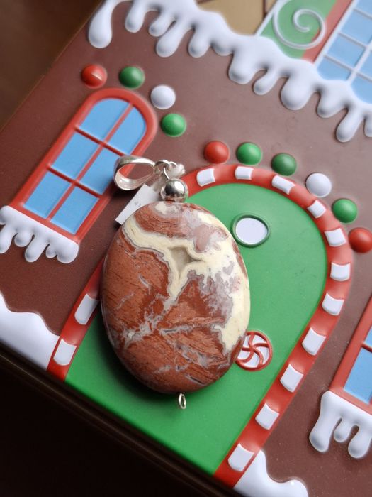 Wisior zawieszka jaspis