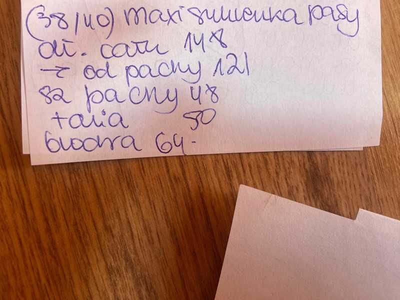 Dluga maxi sukienka long paski marynarska m l 38 40
