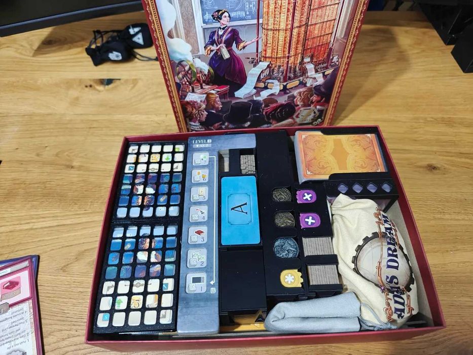 Insert 3D do gry planszowej Ada's Dream – Deluxe Edition