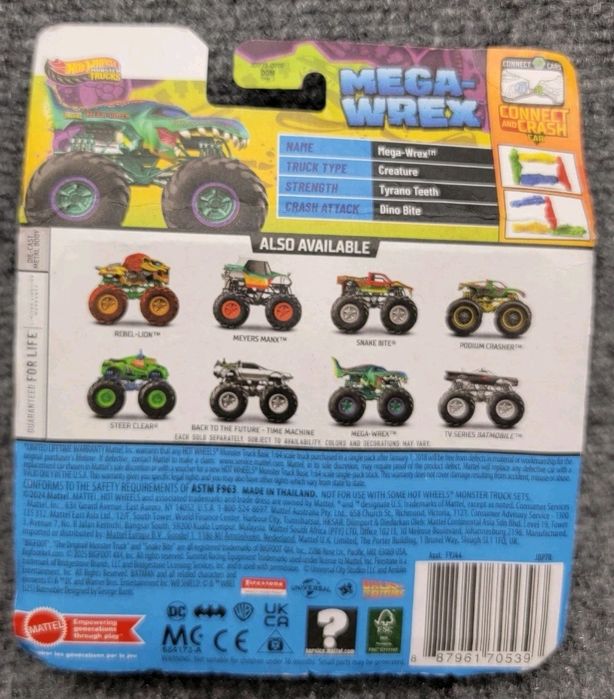 Mega-Wrex Monster Trucks 1/64