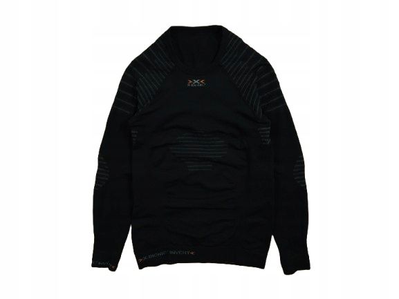 X-BIONIC Invent Koszulka z Długim Rękawem Kompresyjna Męska Logo r. M