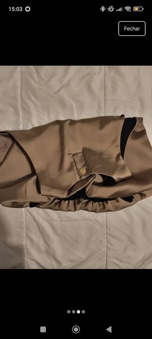 Top balão Zara novo