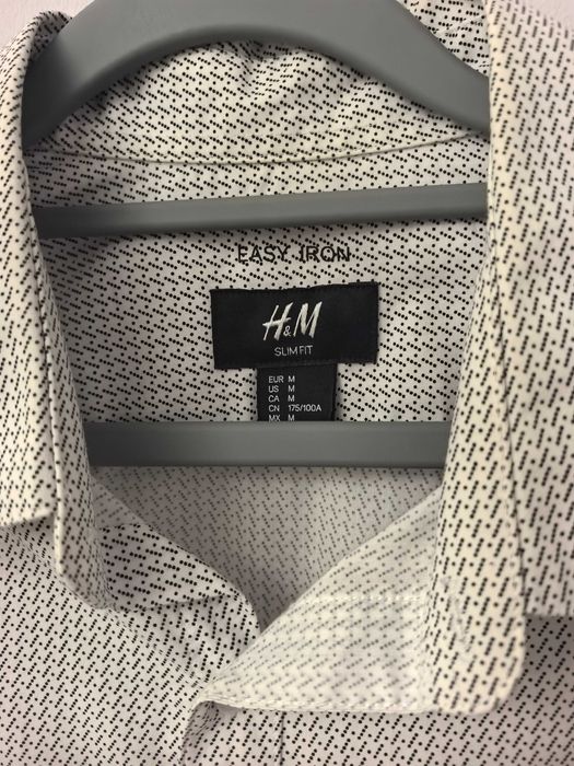 Męska Koszula H&M rozmiar M Slim FIT