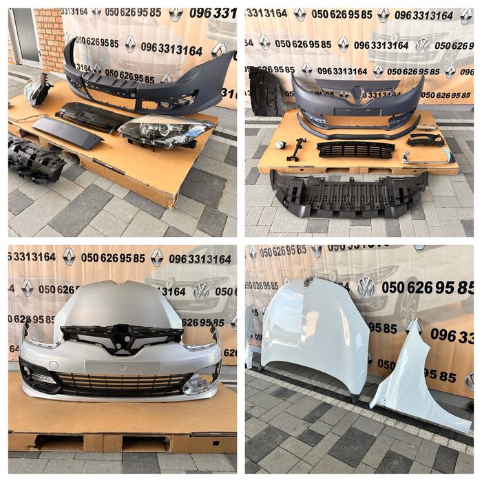 Megane 4 Scenic 4 мегане 3 Clio 4 разборка бампер двери крыло лот