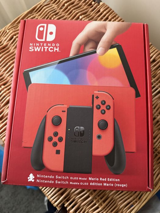 Nintendo Switch Oled Mario Red Edition