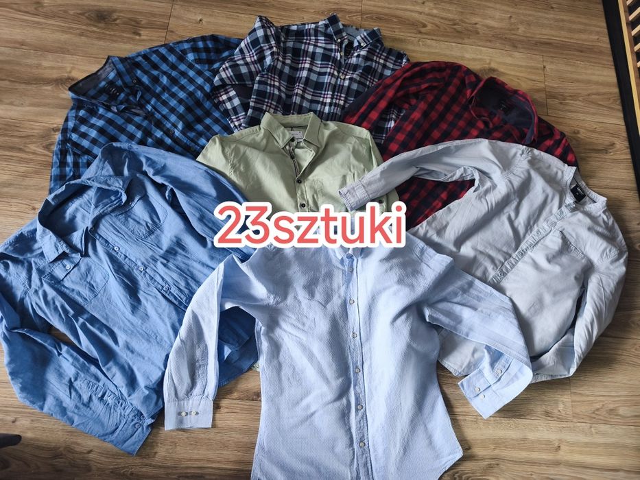 Mega paka ubrań męskich 23 sztuki XL