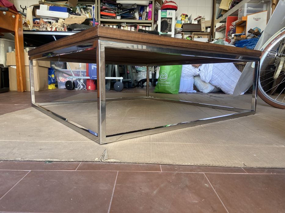 Mesa de Centro eucalipto fumado