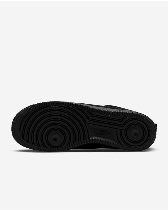 Air Force 1 Low Multi-Swoosh Black Crimson