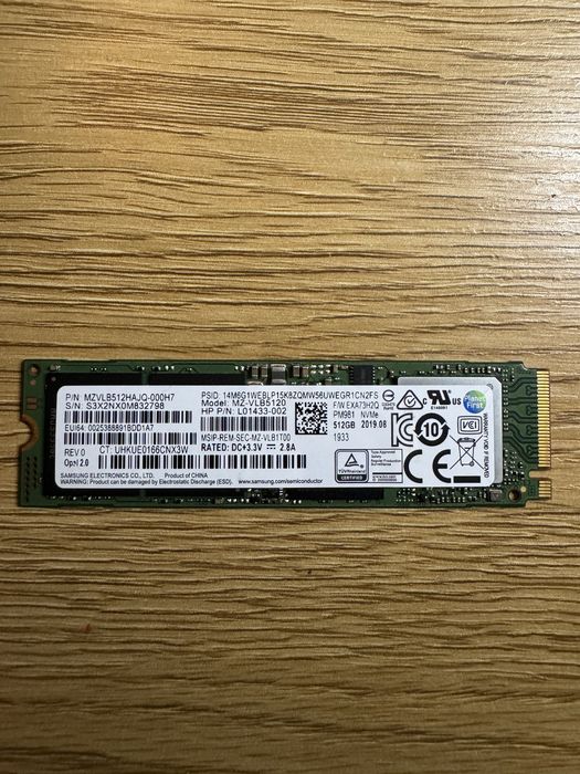 samsung pm981a - купить комплектующие для ПК - Цена на OLX.ua